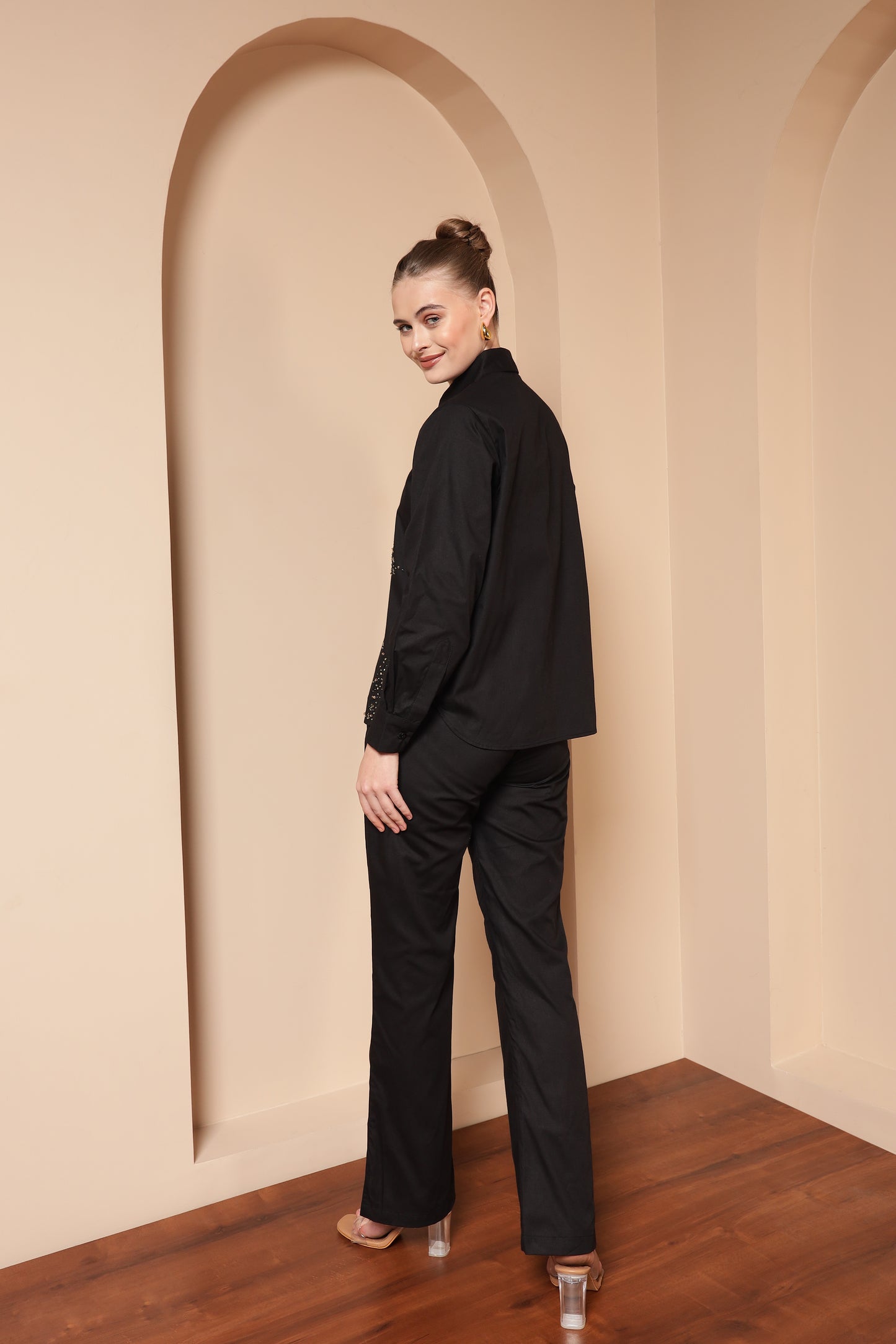 COTTON EMBELLISHED C0-ORD