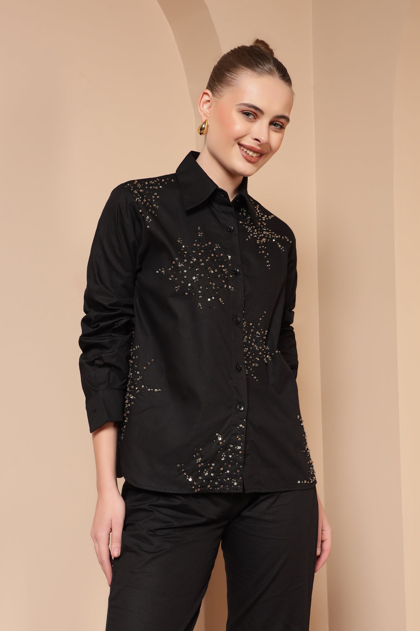 COTTON EMBELLISHED C0-ORD