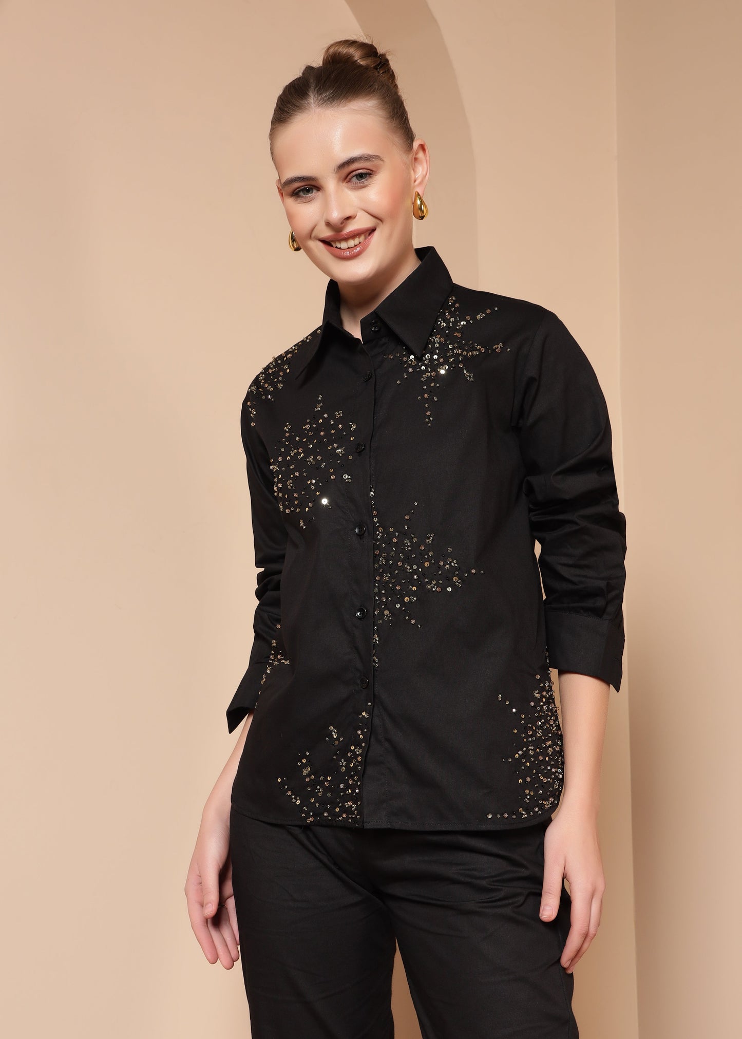 COTTON EMBELLISHED C0-ORD