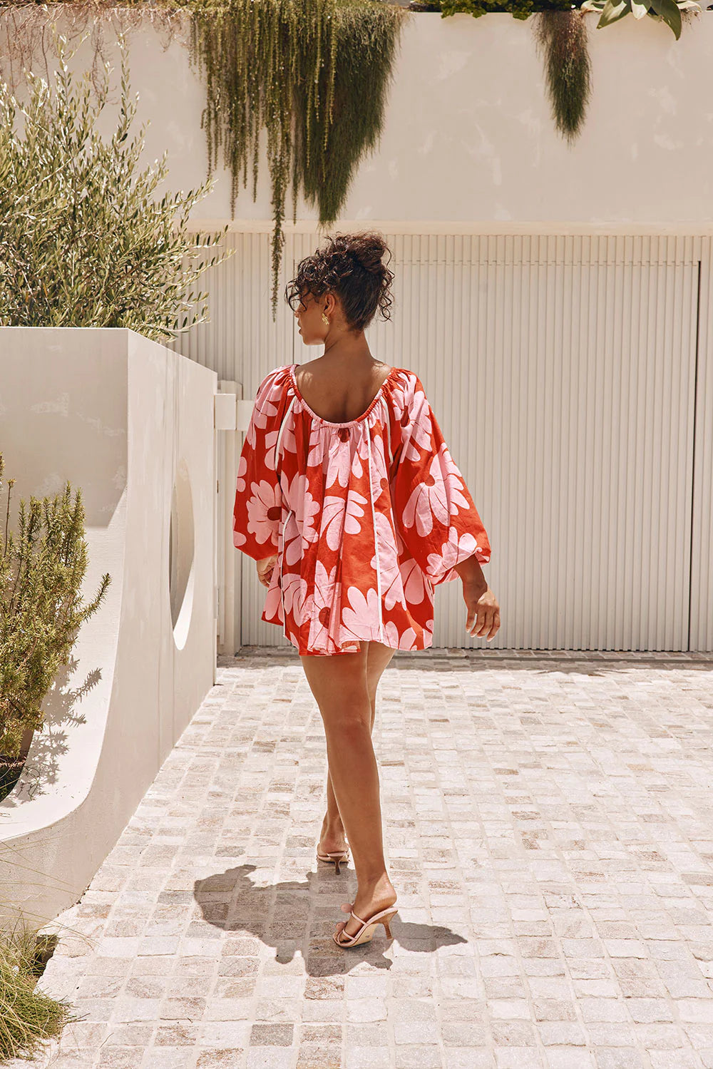 DAISY RED MINI DRESS