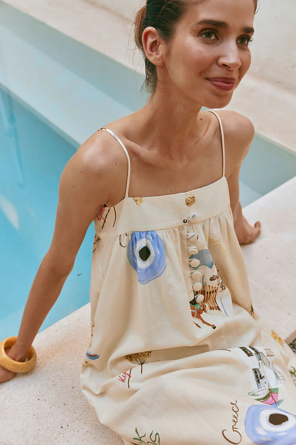 GREECE ELVI MAXI DRESS
