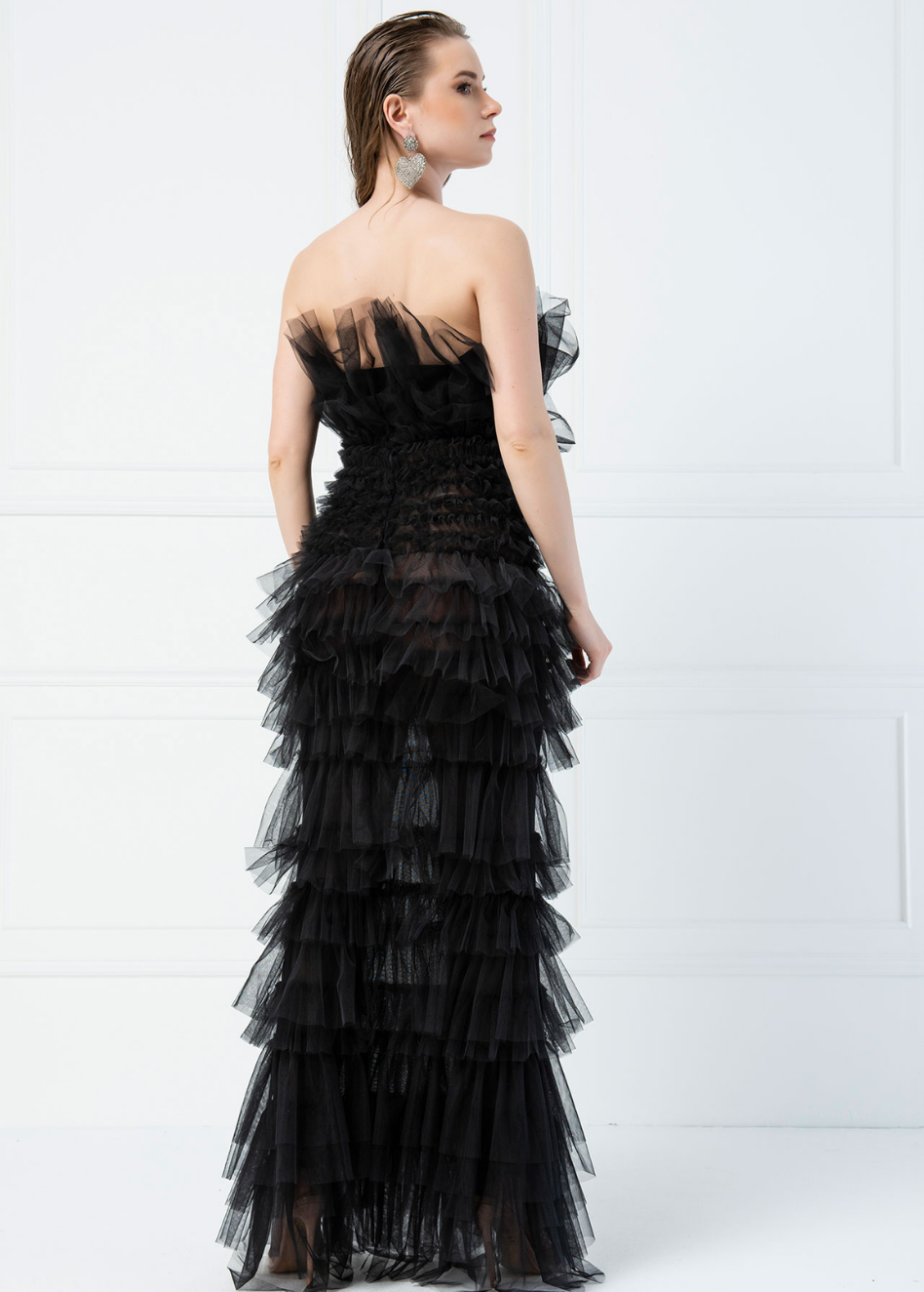 BODYCON TULLE DRESS