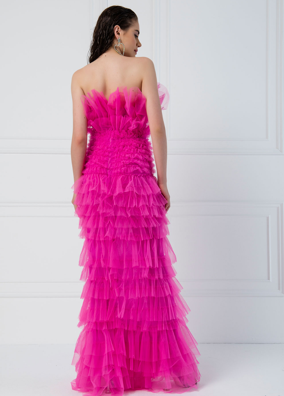 BODYCON TULLE DRESS