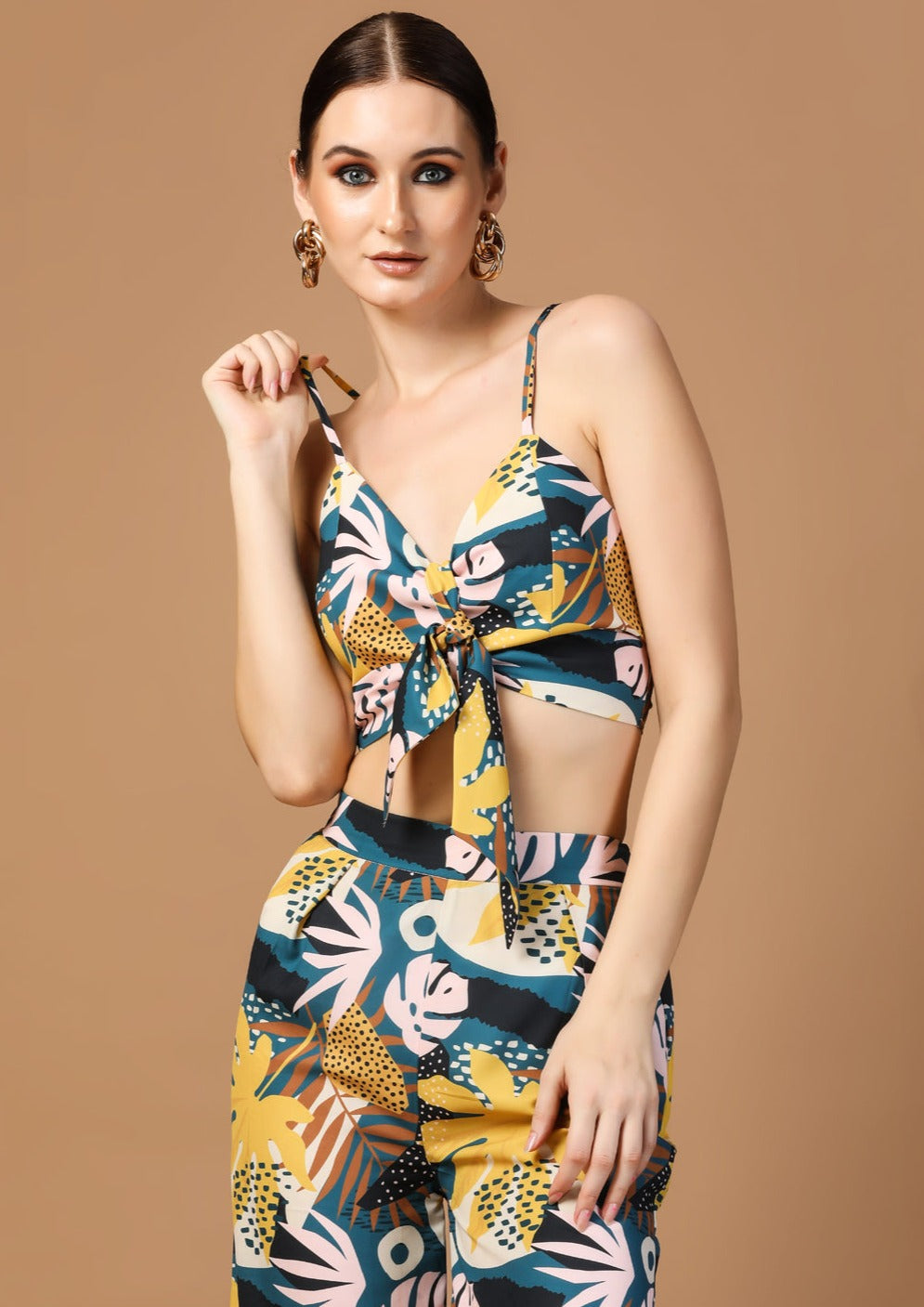 TROPICAL PRINT CO-ORD