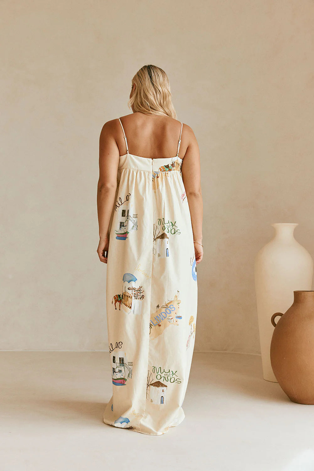 GREECE ELVI MAXI DRESS