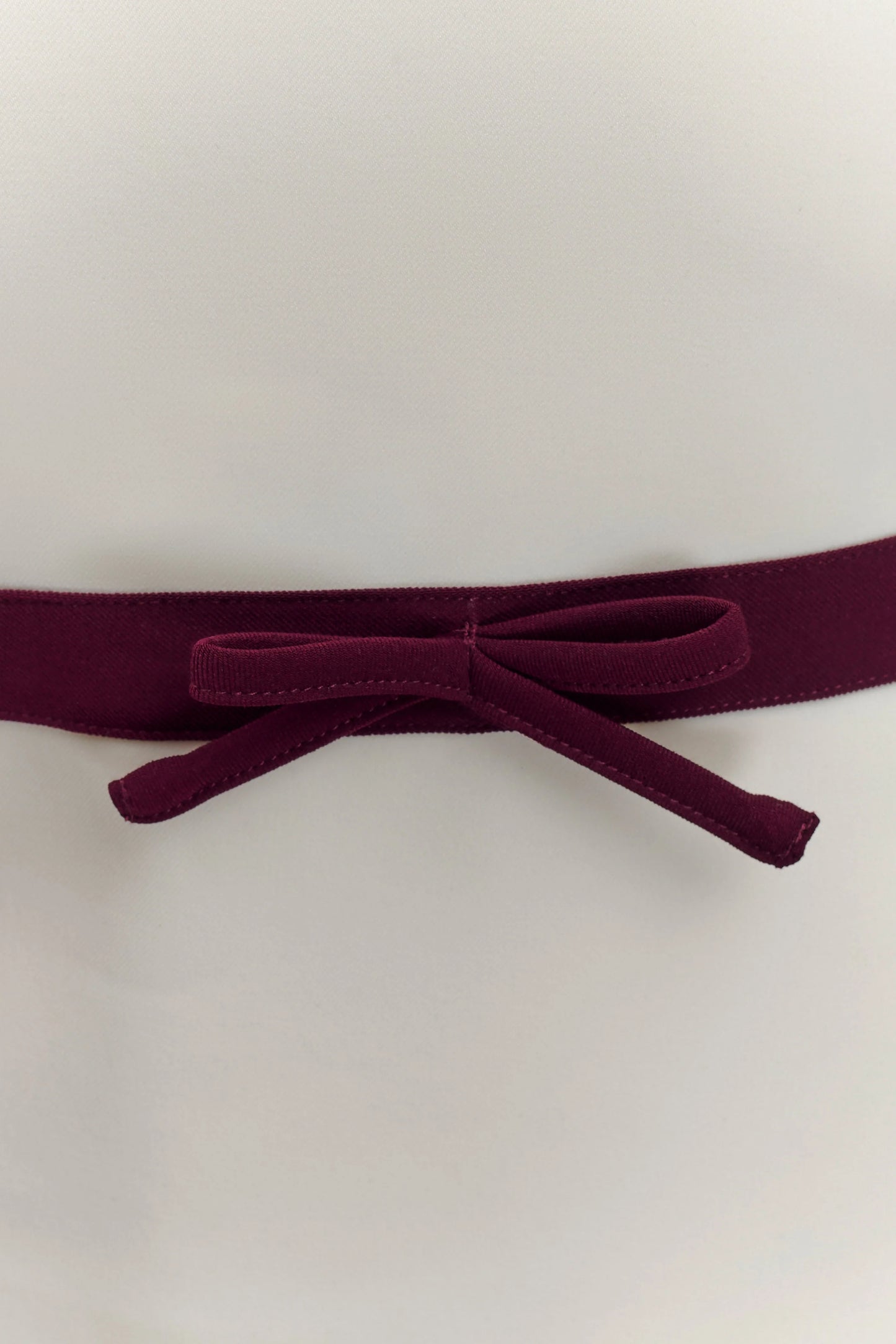 CHERRY RIBBON BOW TOP AND PANT SET