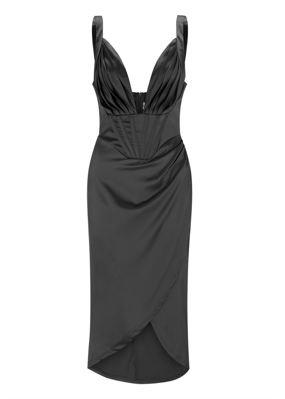NEW PLEATED CORSET DRESS