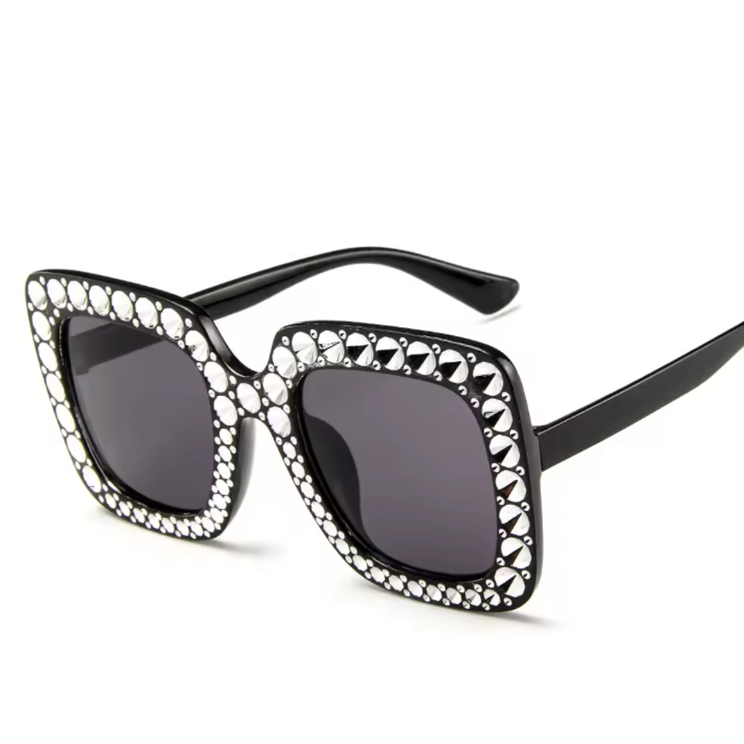 LUXURY BLING BIG FRAME GLASSES