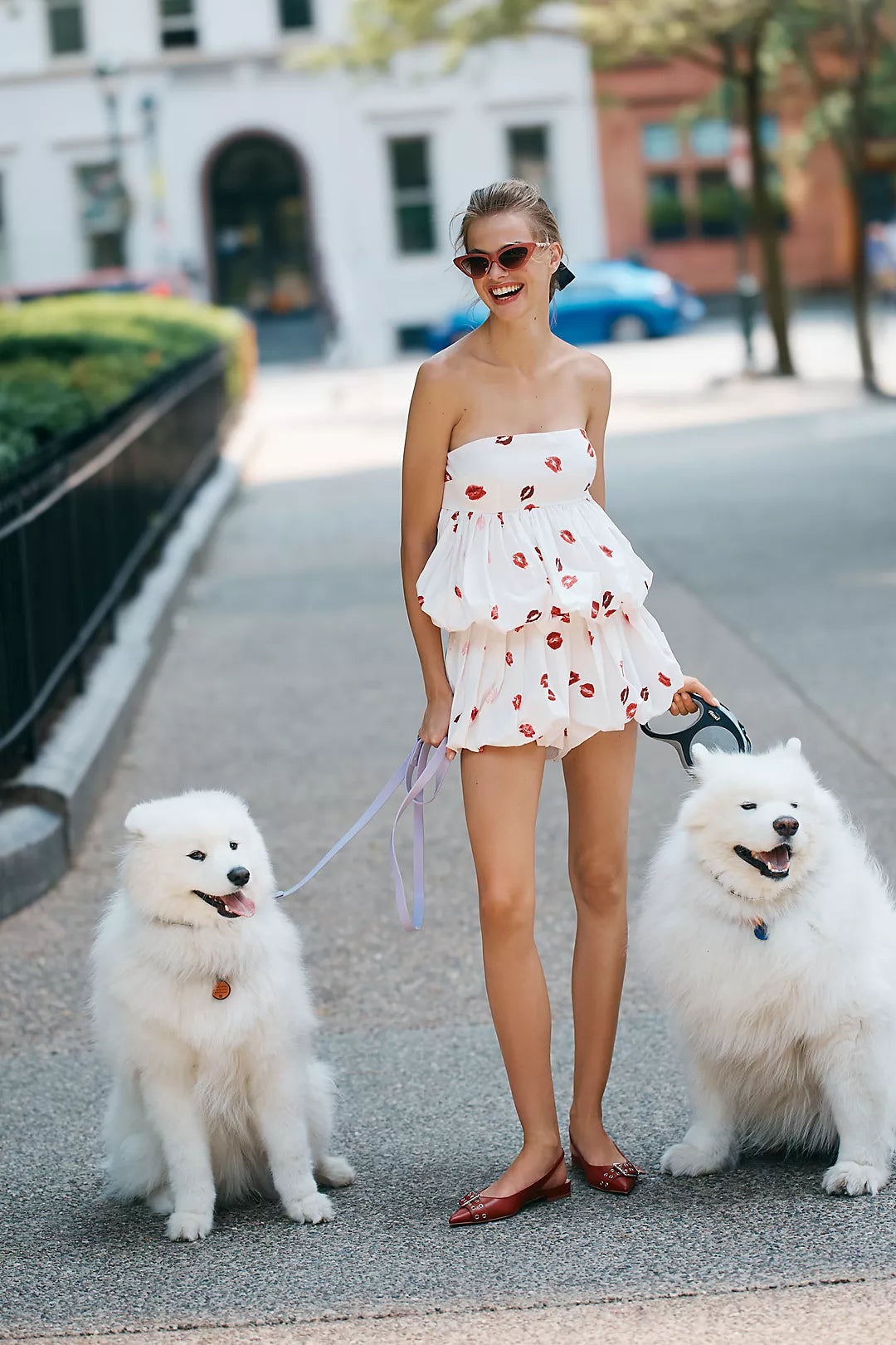 LIPS PRINT BUBBLE CO-ORD