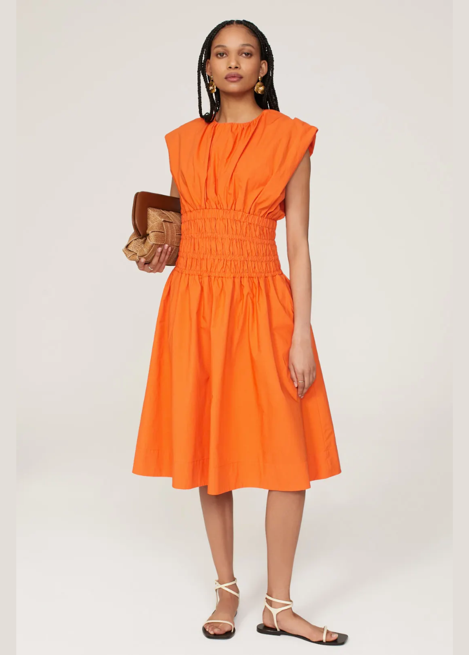 SMOCKED WAIST DRESS