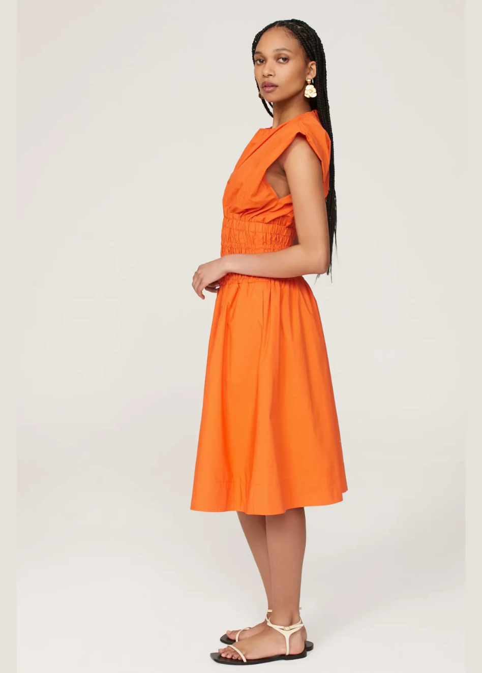 SMOCKED WAIST DRESS