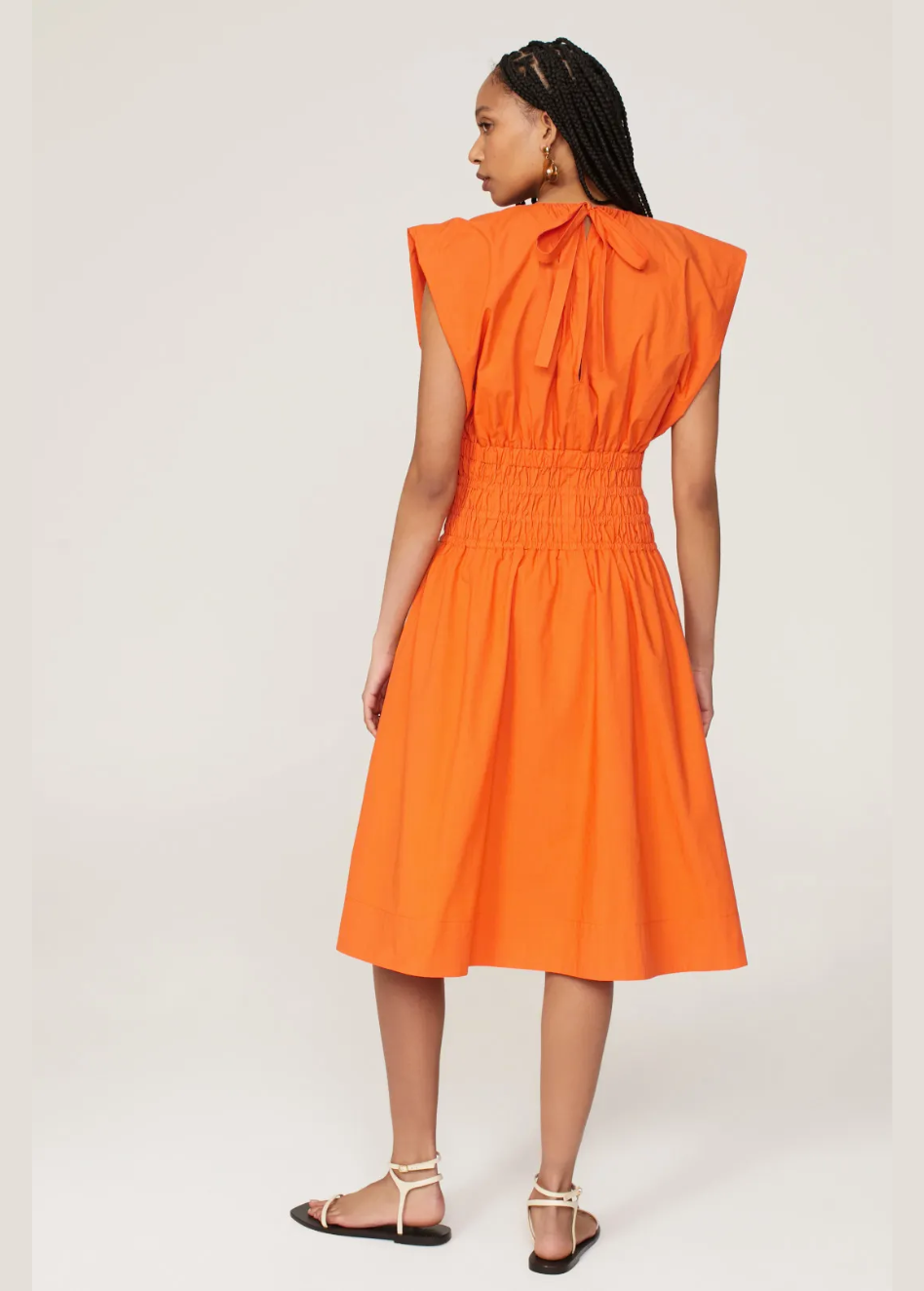 SMOCKED WAIST DRESS