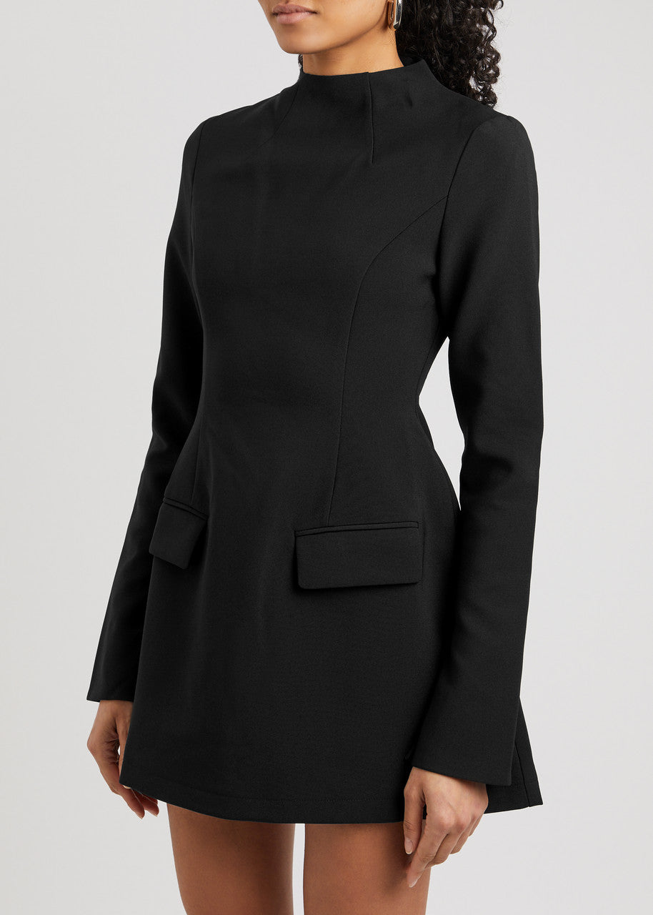 BROWN MUSE DRESS