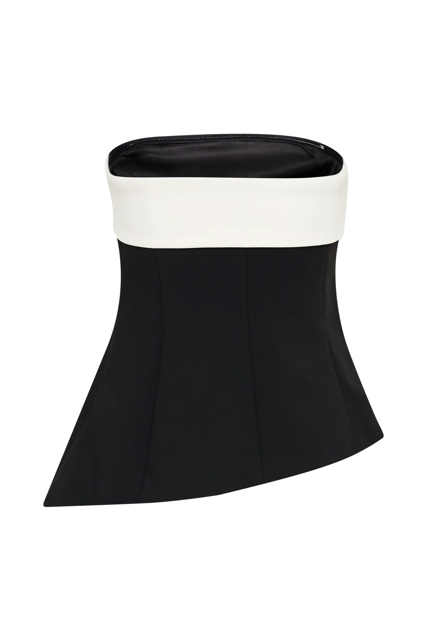 ASYMMETRICAL TOP WITH PLEATED SKIRT CO-ORD