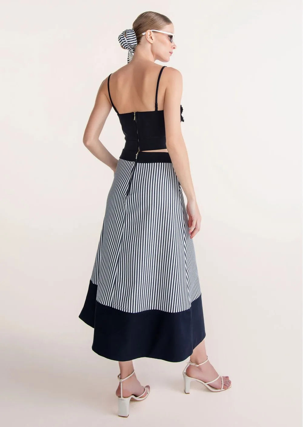 STRIPED CAMPA FLORAL SET