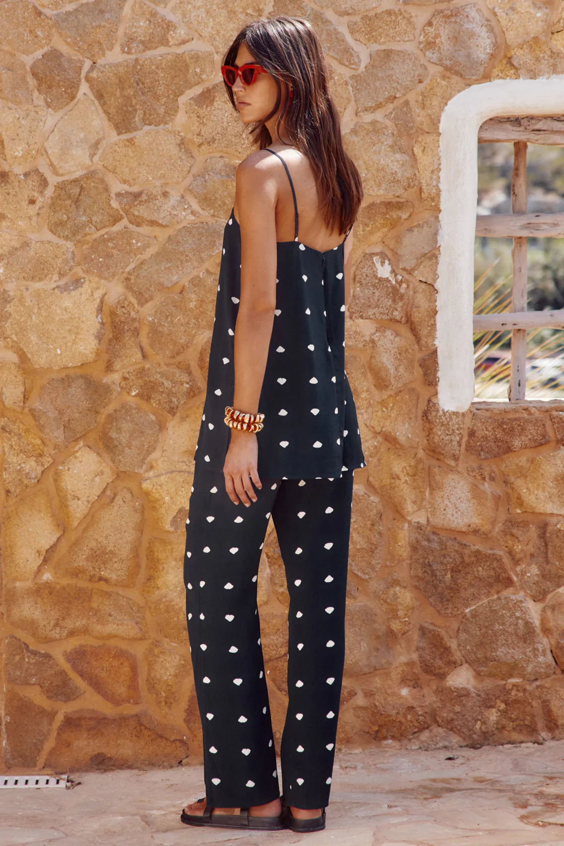 CRUZ CAMI BLACK CO-ORD