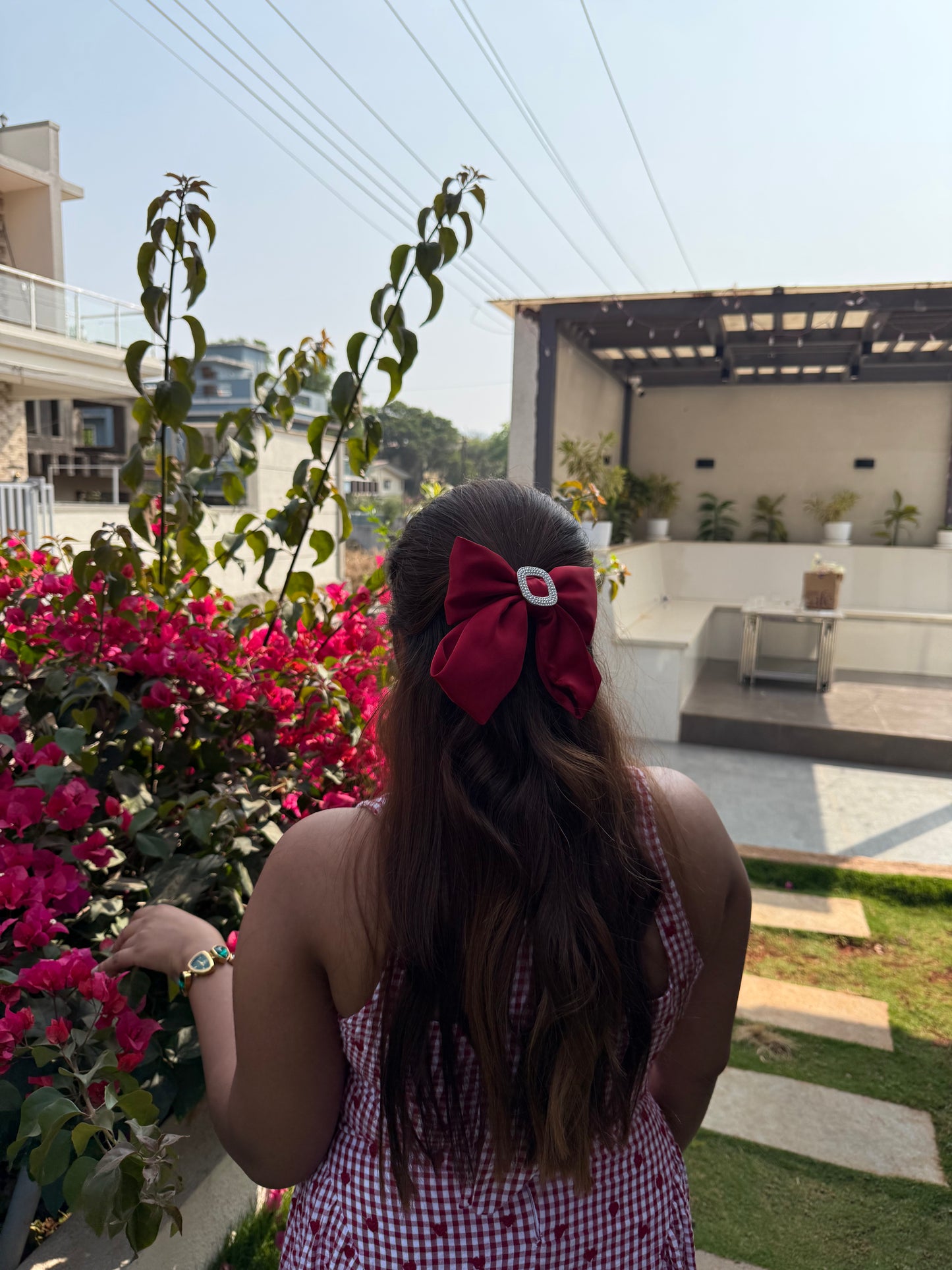 CHIC CRYSTAL BOW SET
