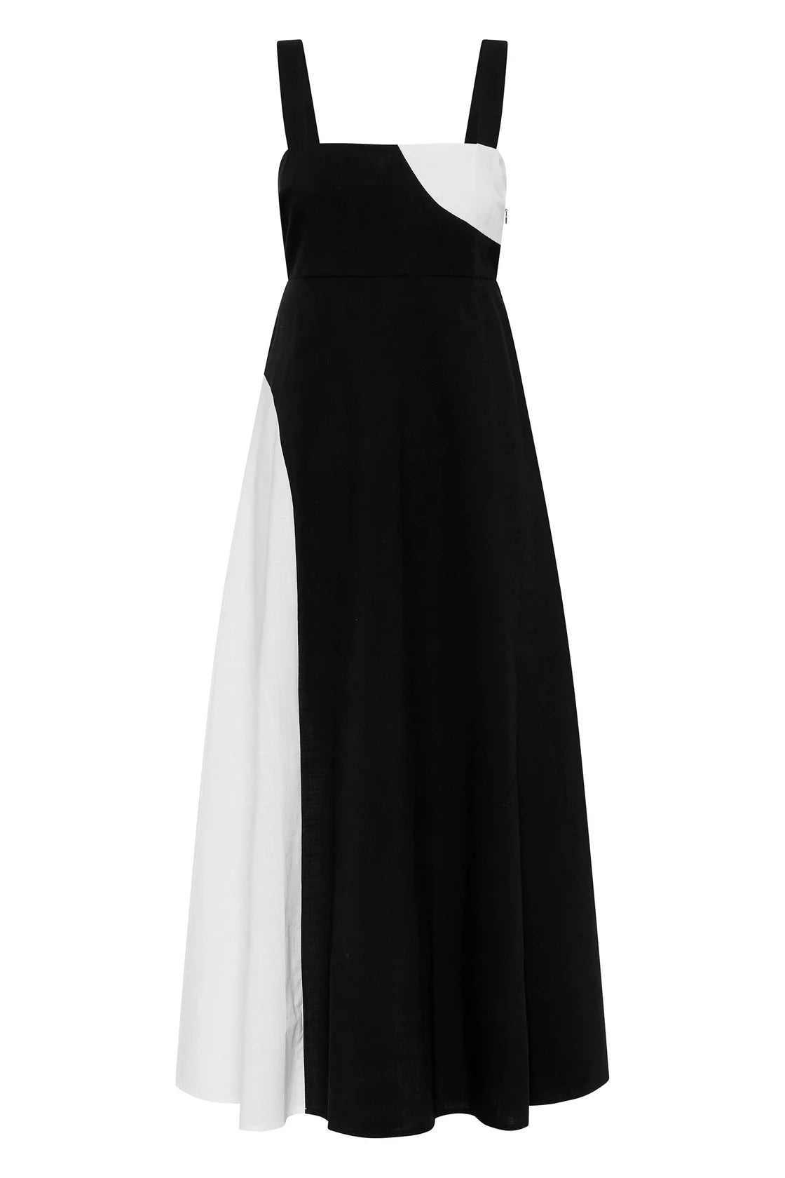 B&W MAXI DRESS