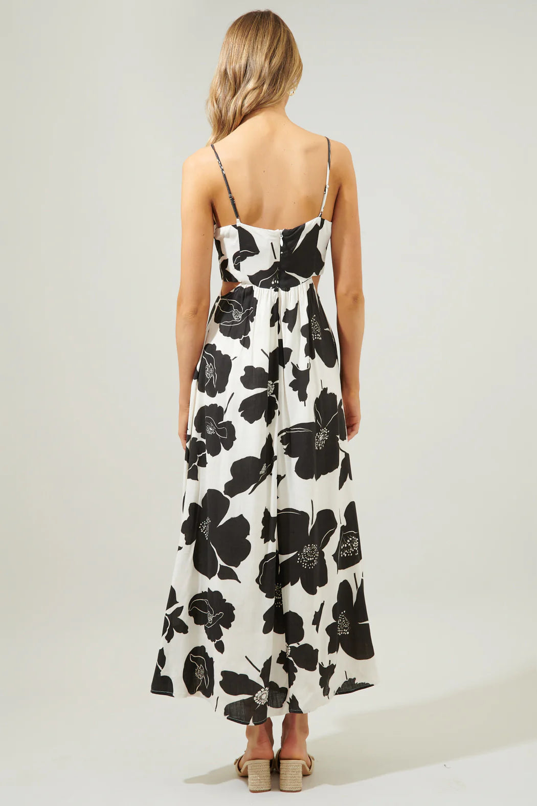 SIESTA CUT OUT MAXI DRESS