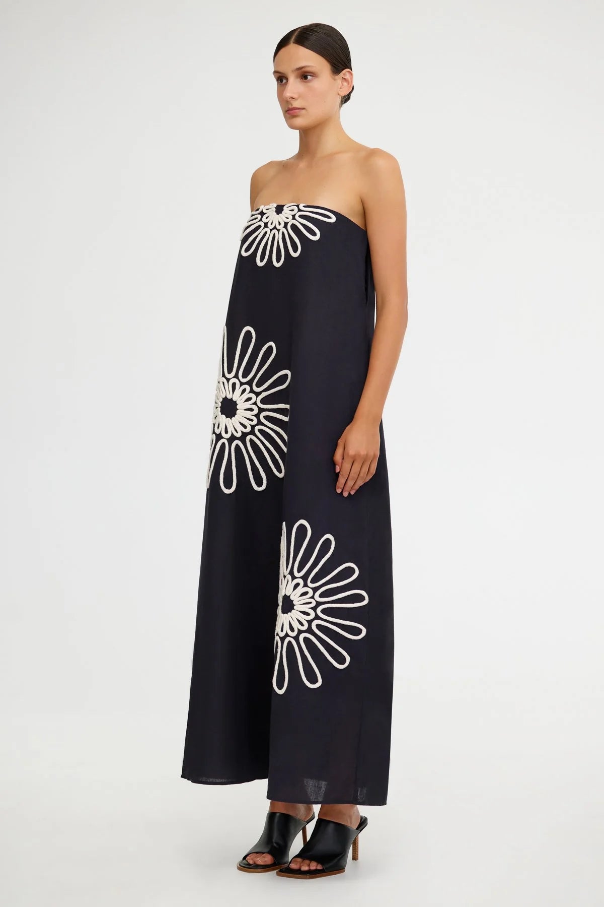 TARA EMBROIDERED MAXI DRESS