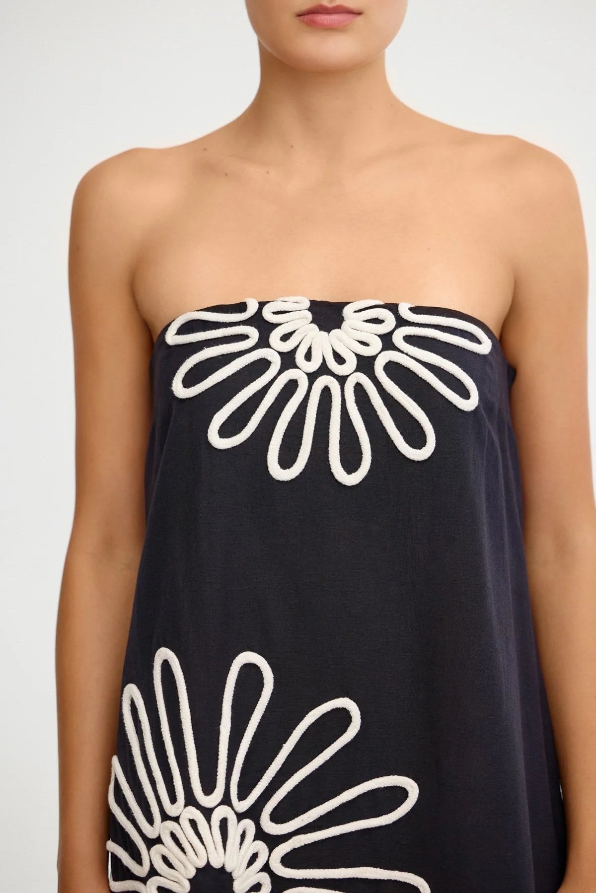 TARA EMBROIDERED MAXI DRESS