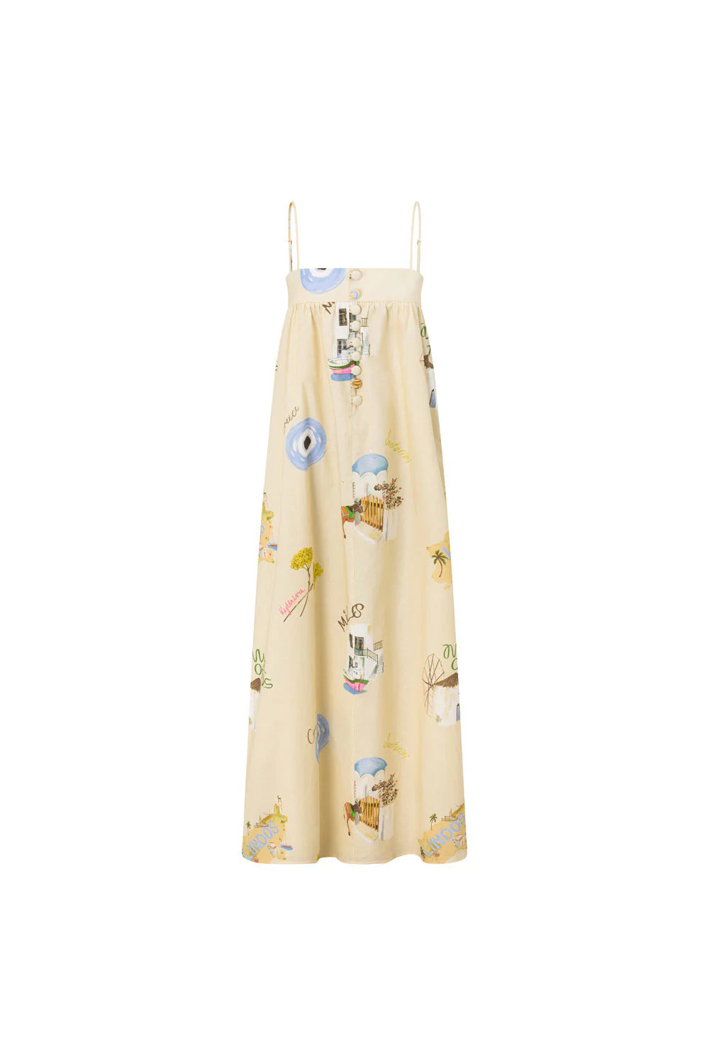 GREECE ELVI MAXI DRESS
