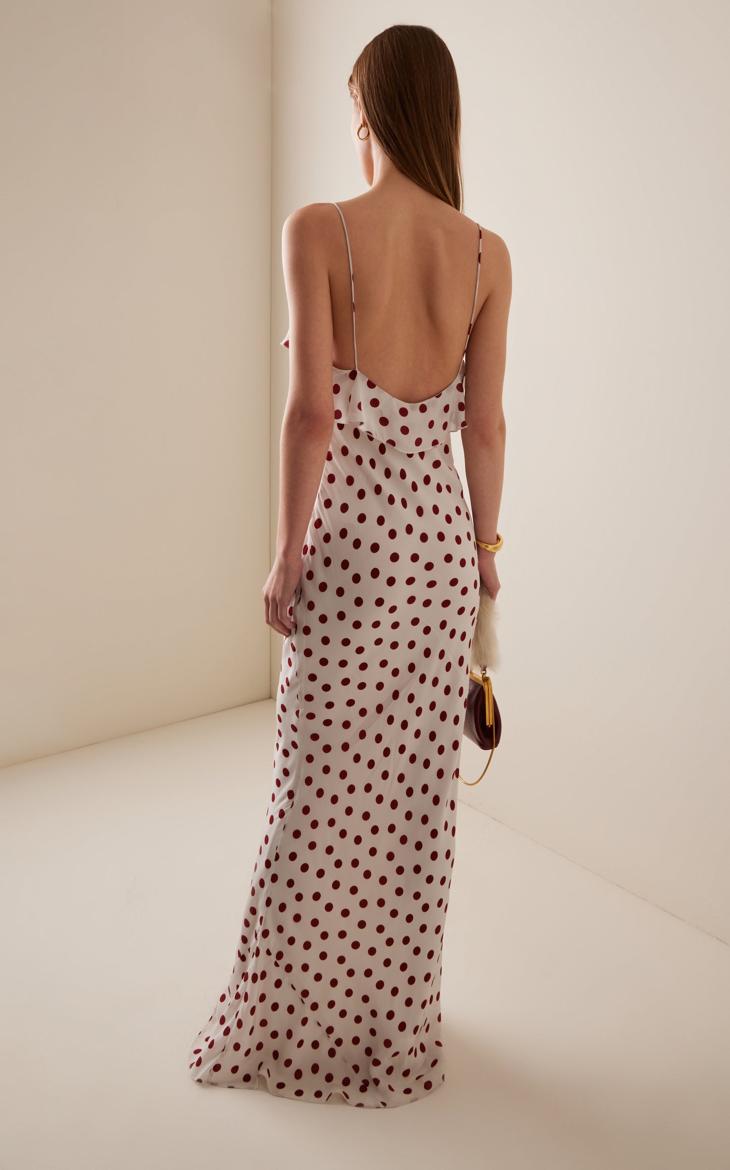 ESPERA POLKA DOT ROSE DRESS