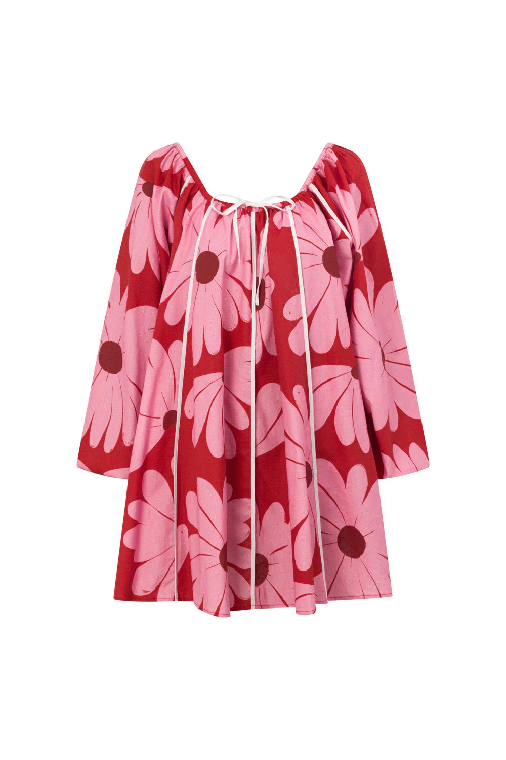 DAISY RED MINI DRESS