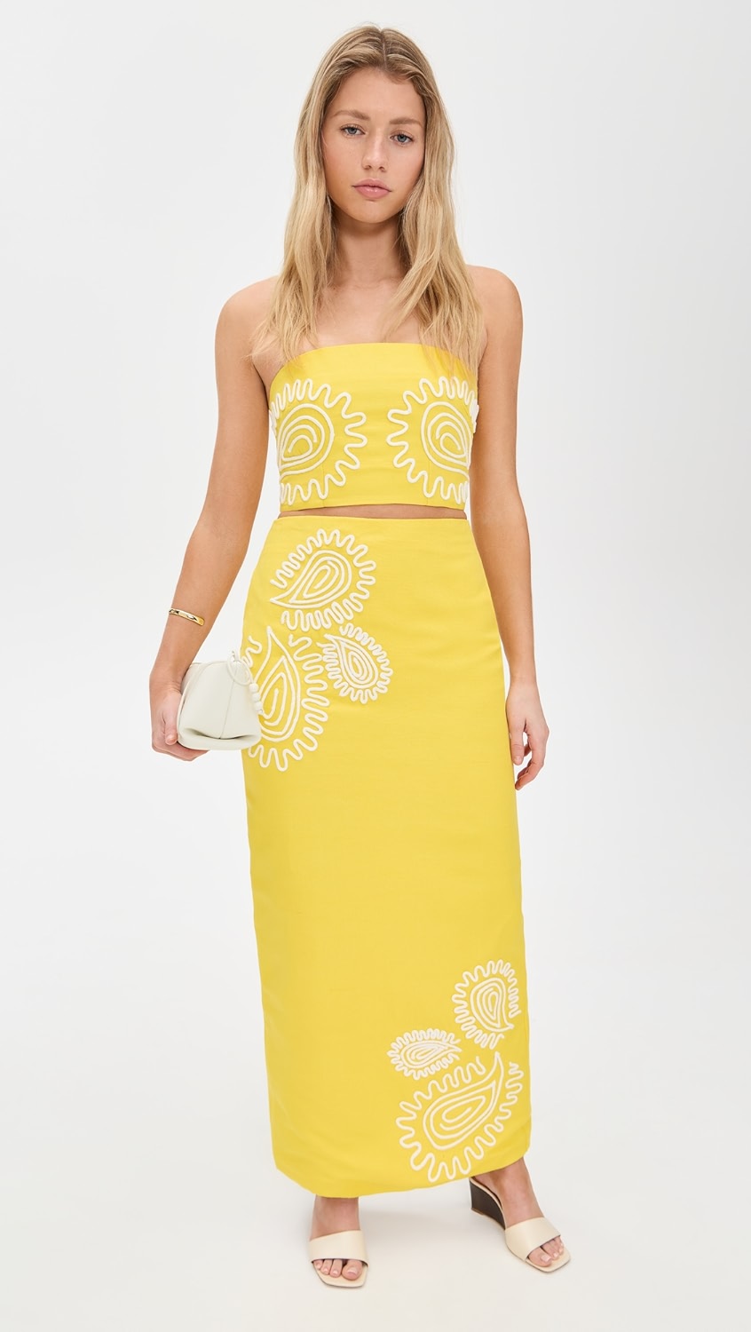 KARLA BUTTER YELLOW CO-ORD SET