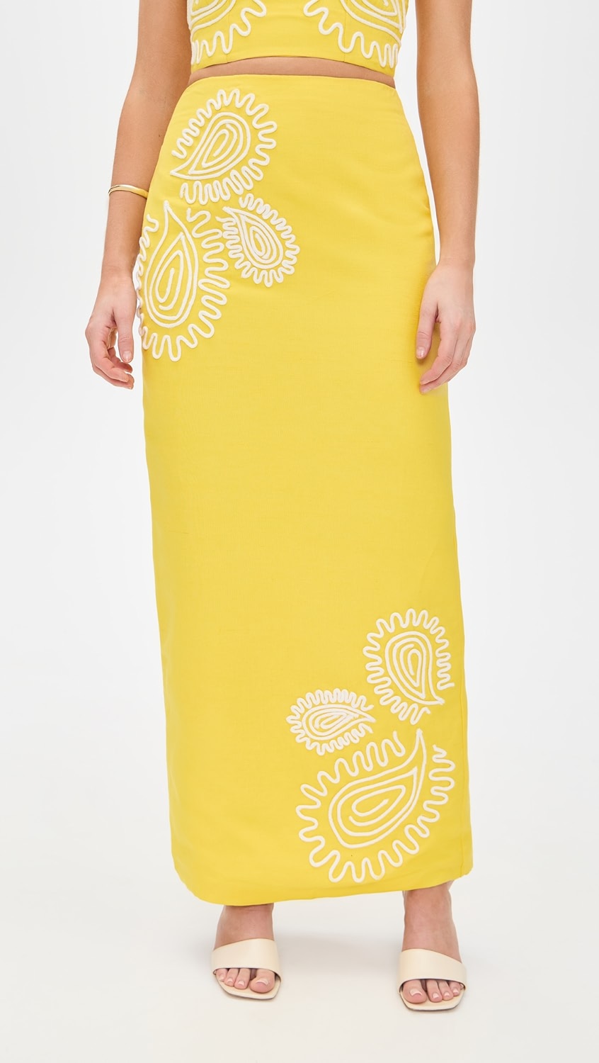 KARLA BUTTER YELLOW CO-ORD SET