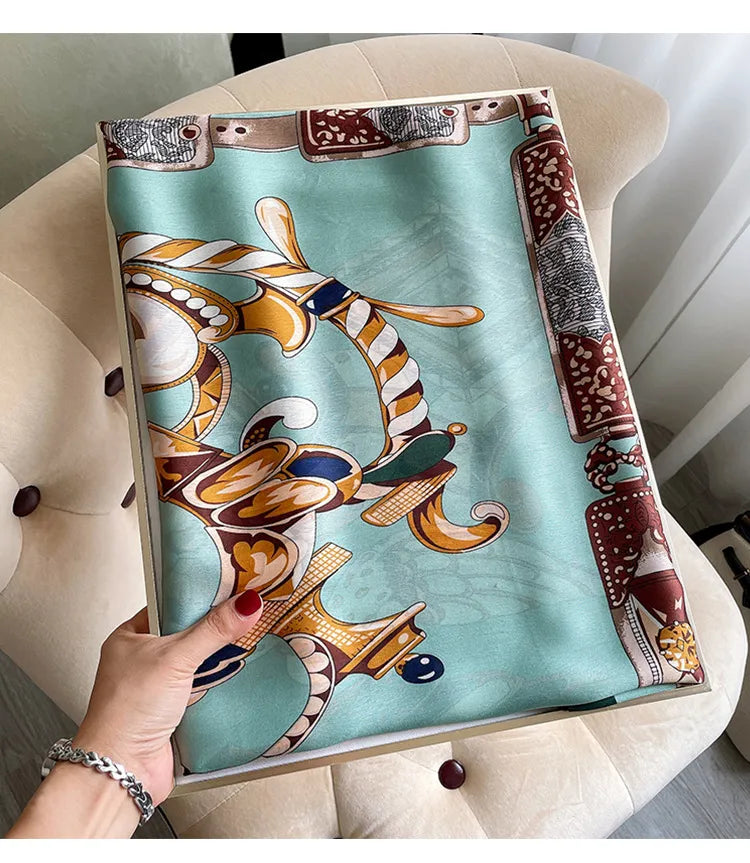 PRINTED LONG SCARF