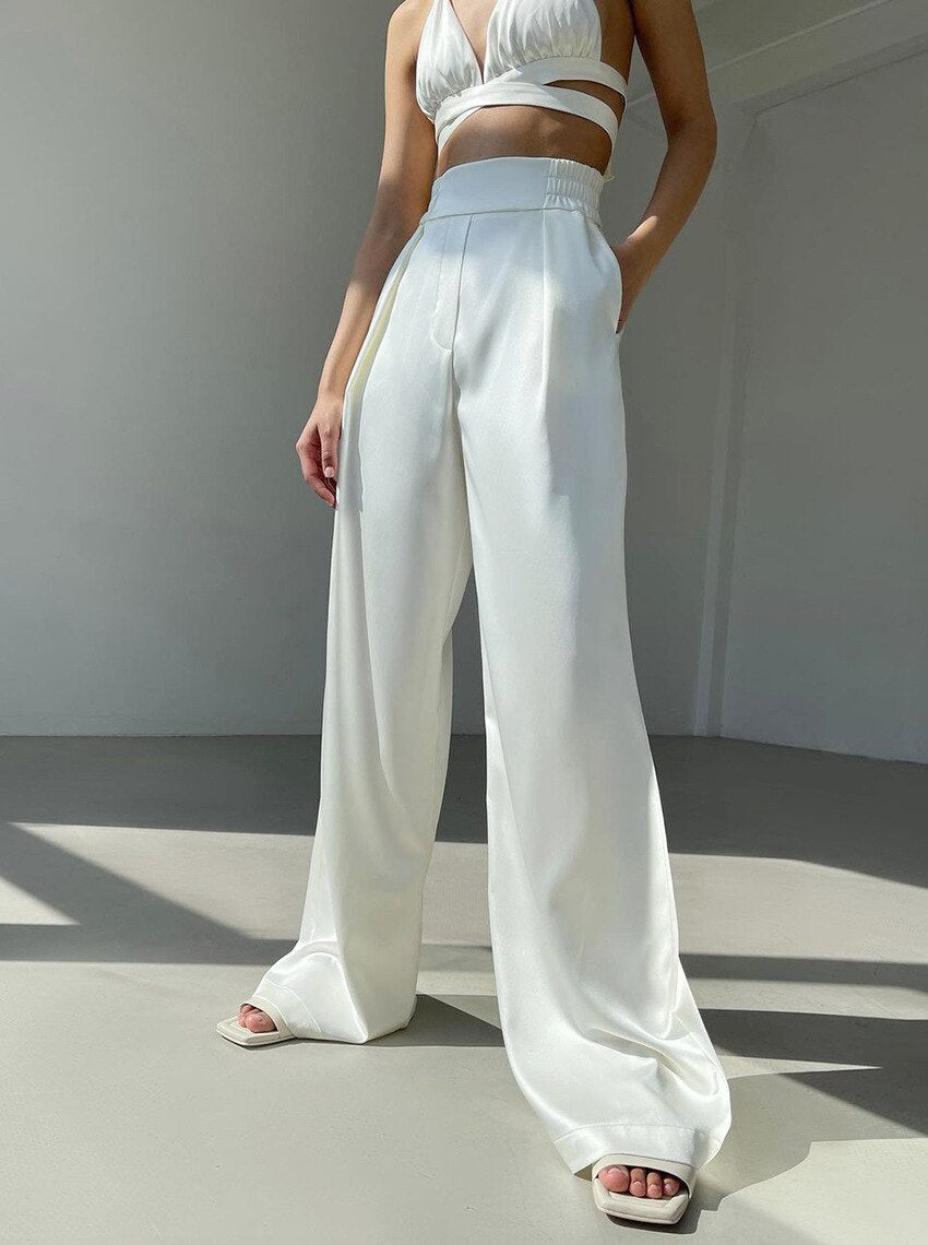 3 PIECE SATIN CO-ORD