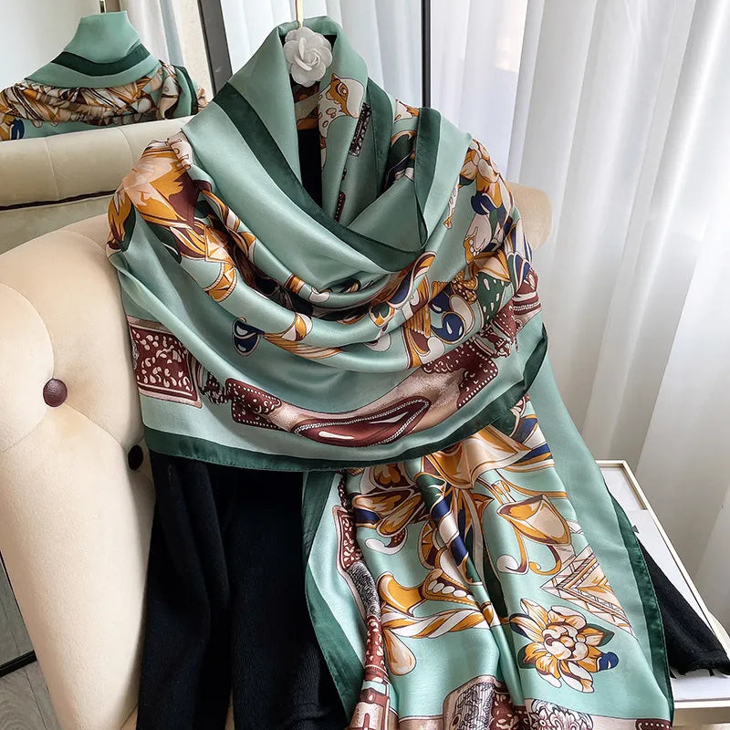 PRINTED LONG SCARF