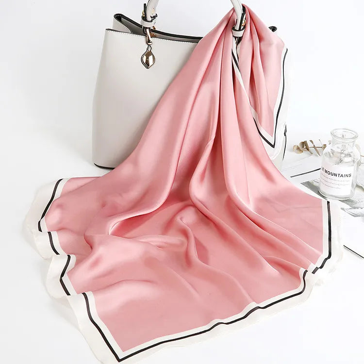 WRAP SOLID PINK SCARF