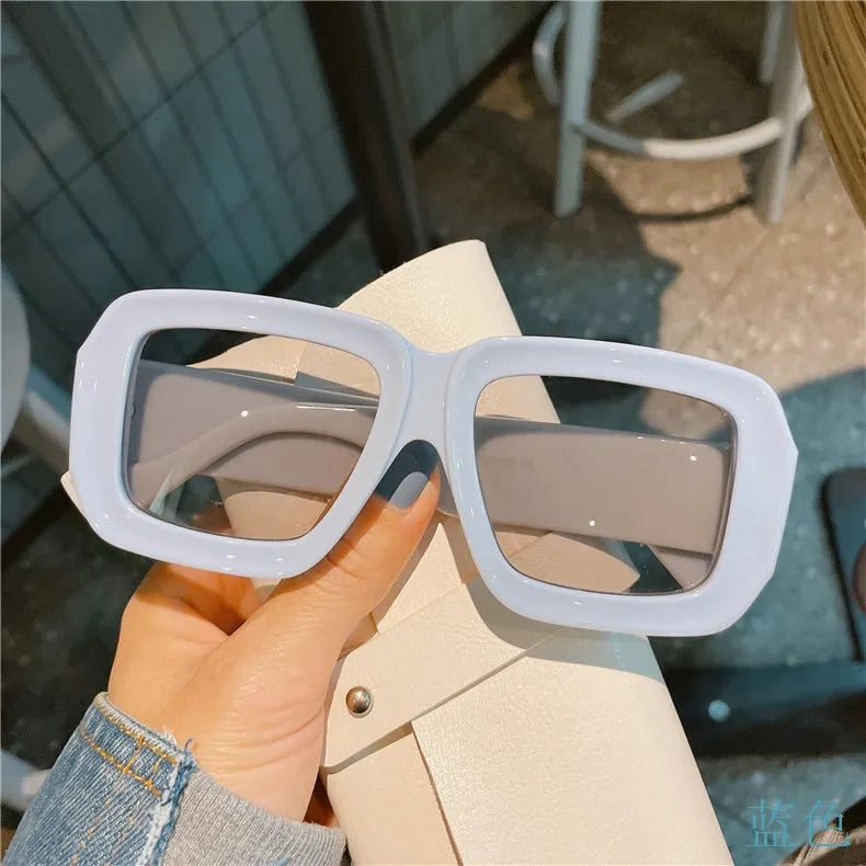 RECTANGULAR TRENDY LUXURY SUNGLASSES