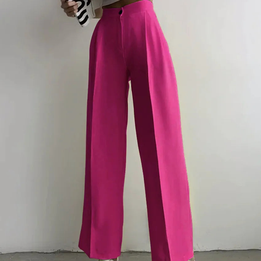 SOLIS STRAIGHT PANT PINK