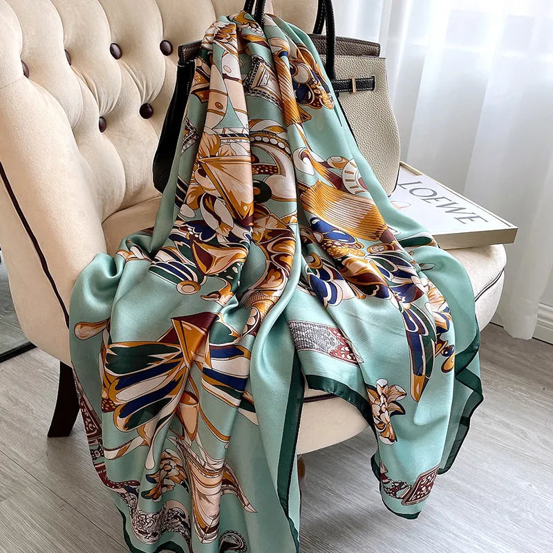 PRINTED LONG SCARF