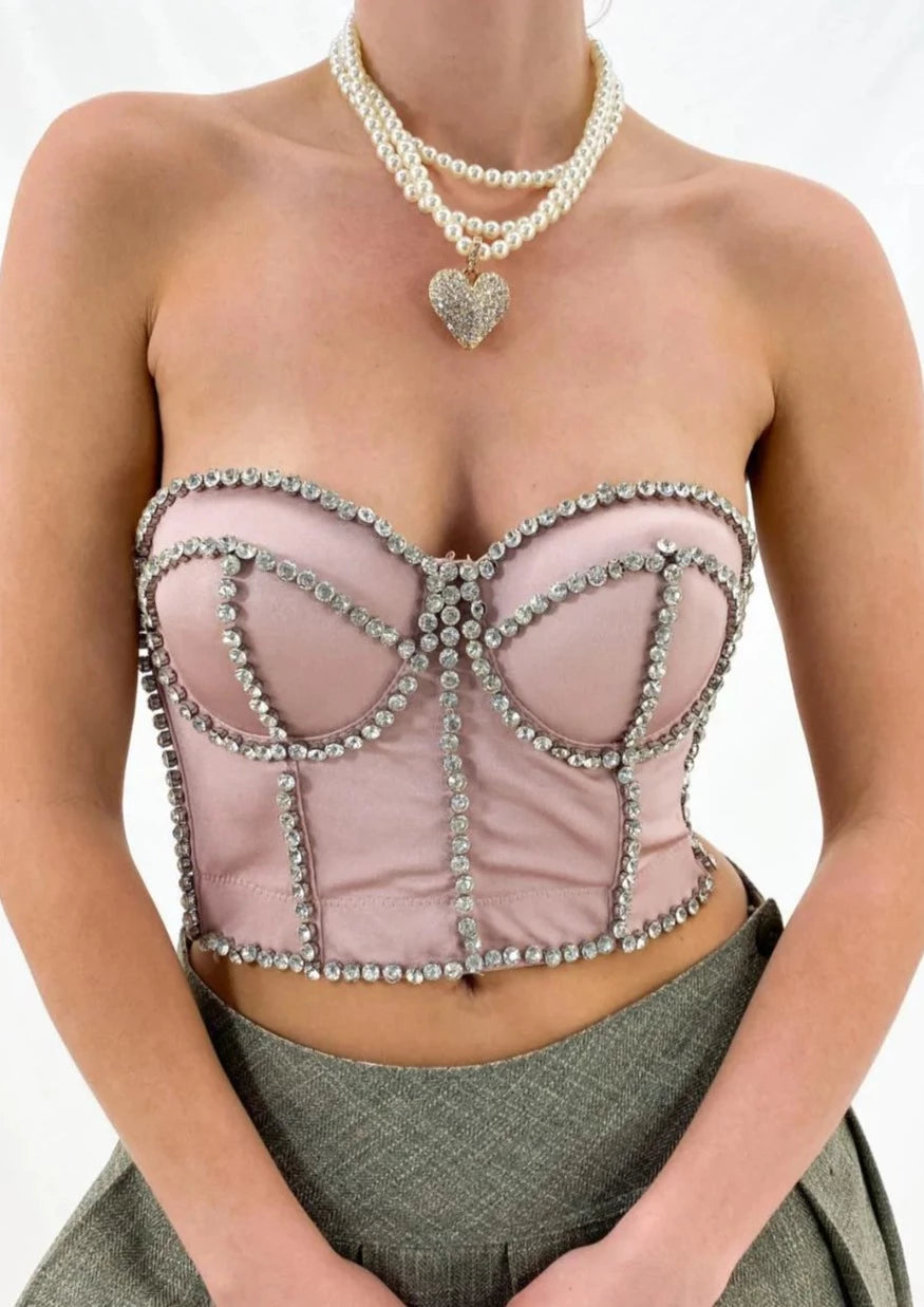 Diamond clearance bustier corset