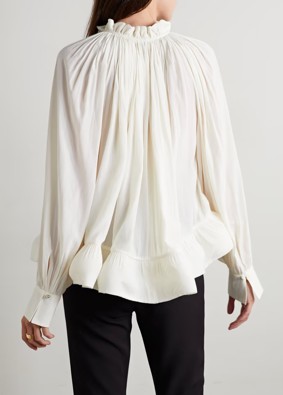 RUFFLE TIE KNOT TOP