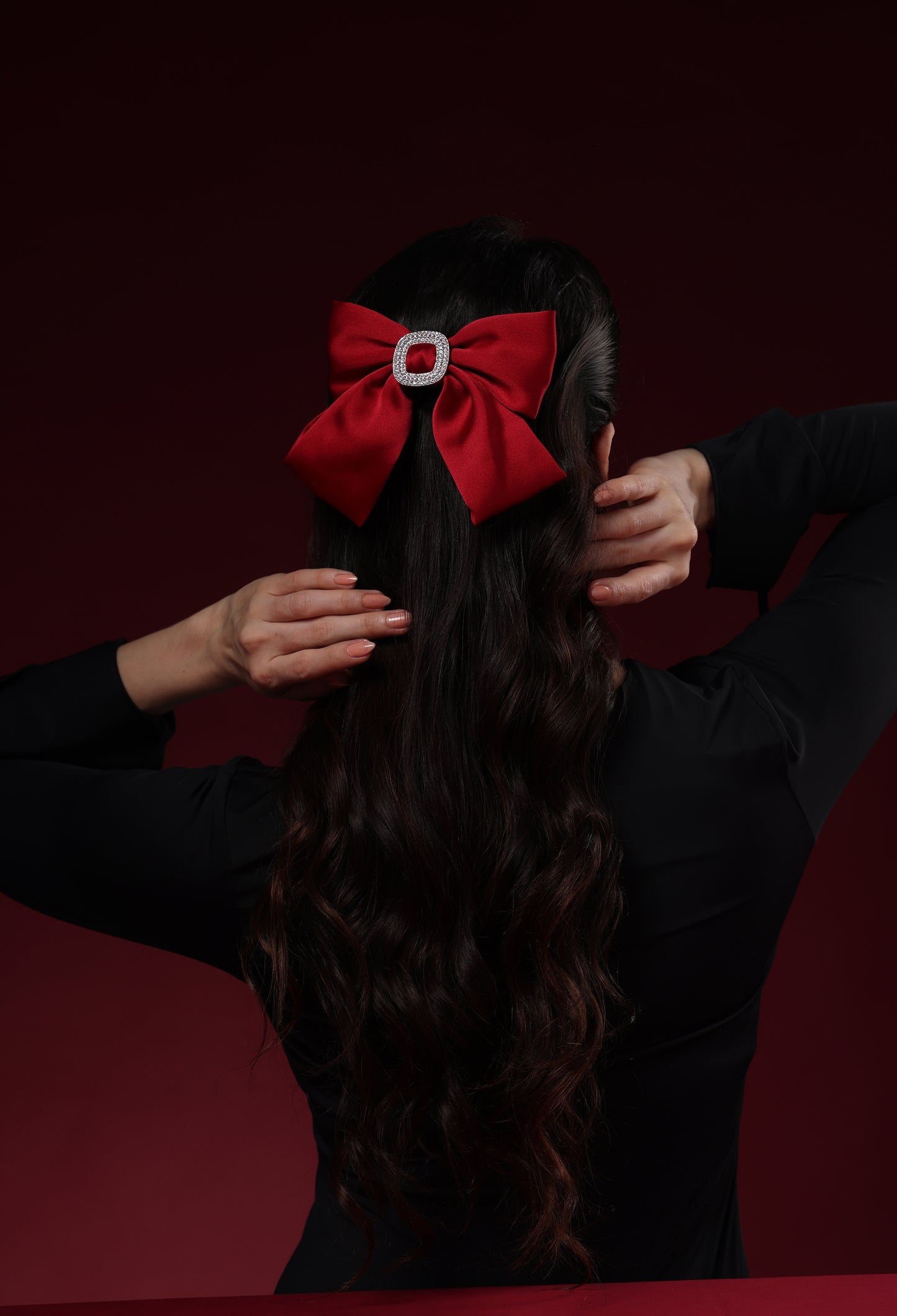 CHIC CRYSTAL BOW SET