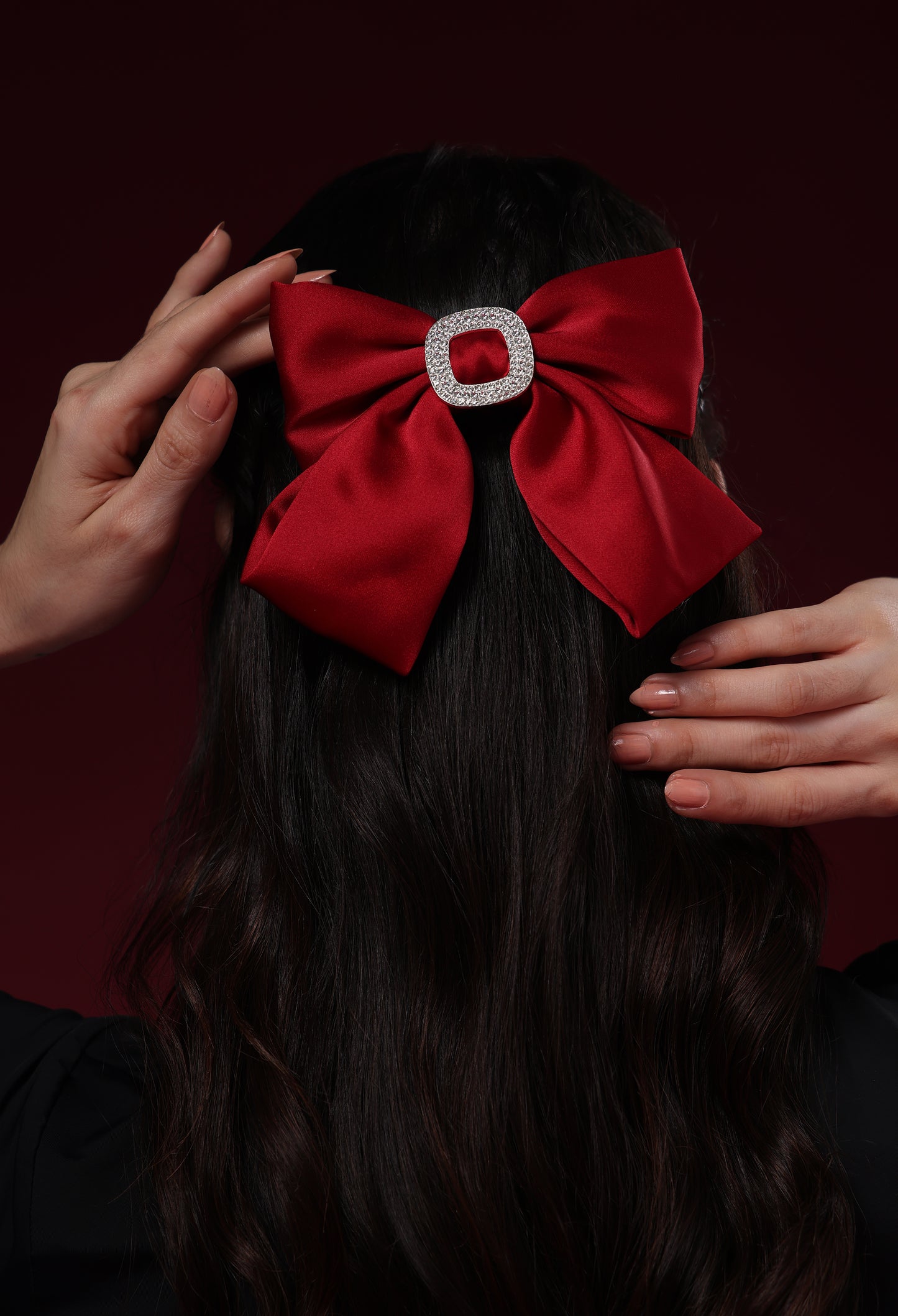 CHIC CRYSTAL BOW SET