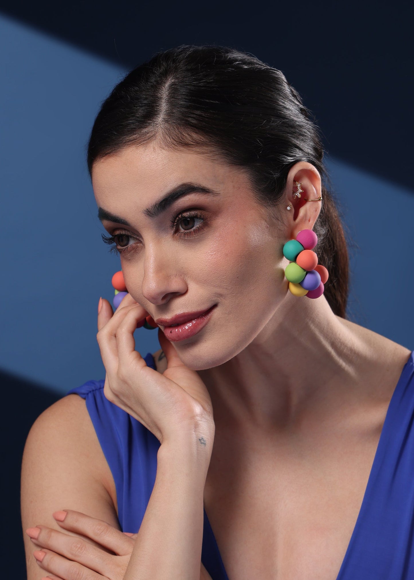 BUBBLE SOFT MULTICOLOR EARRINGS