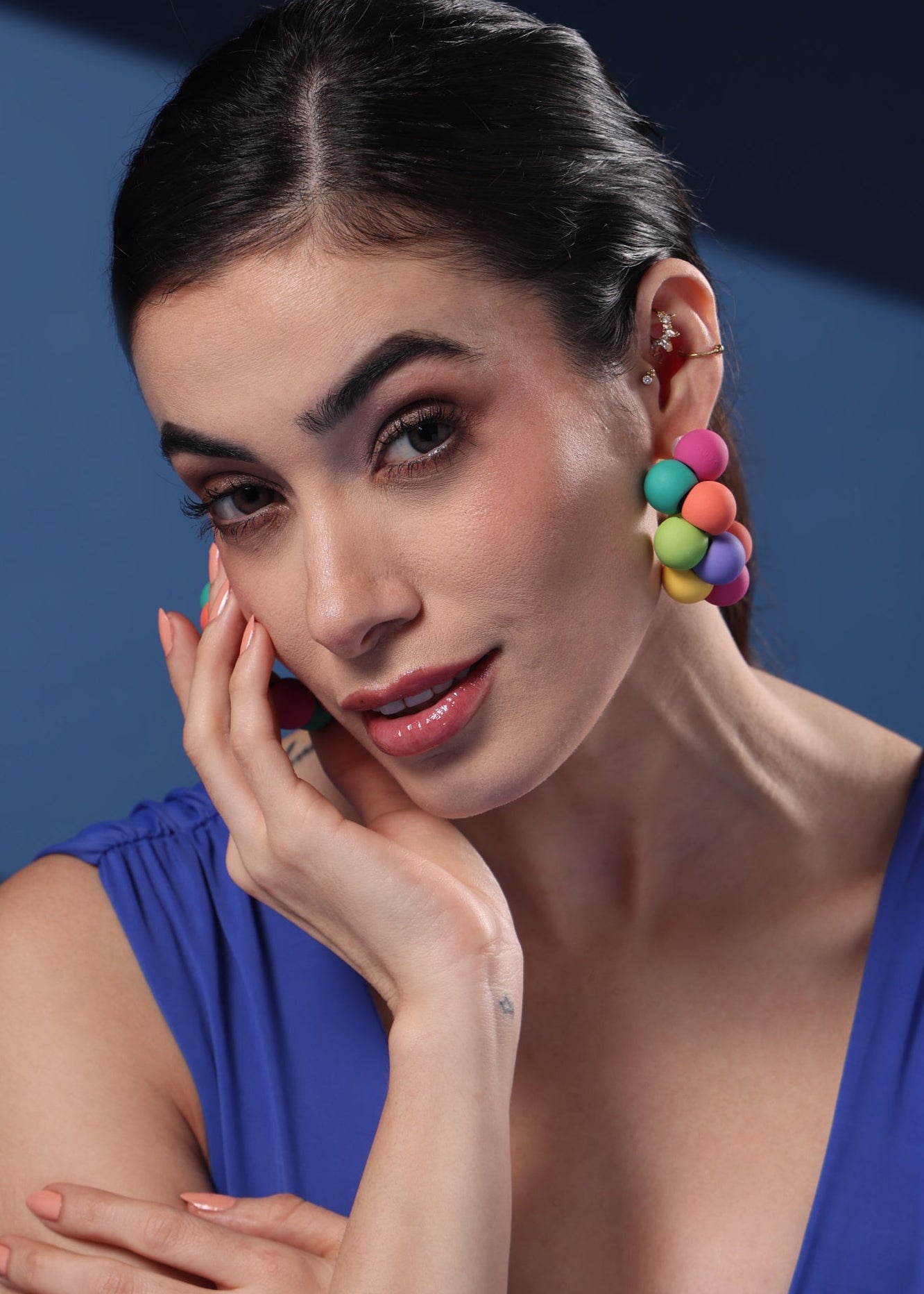 BUBBLE SOFT MULTICOLOR EARRINGS