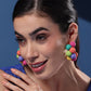 BUBBLE SOFT MULTICOLOR EARRINGS