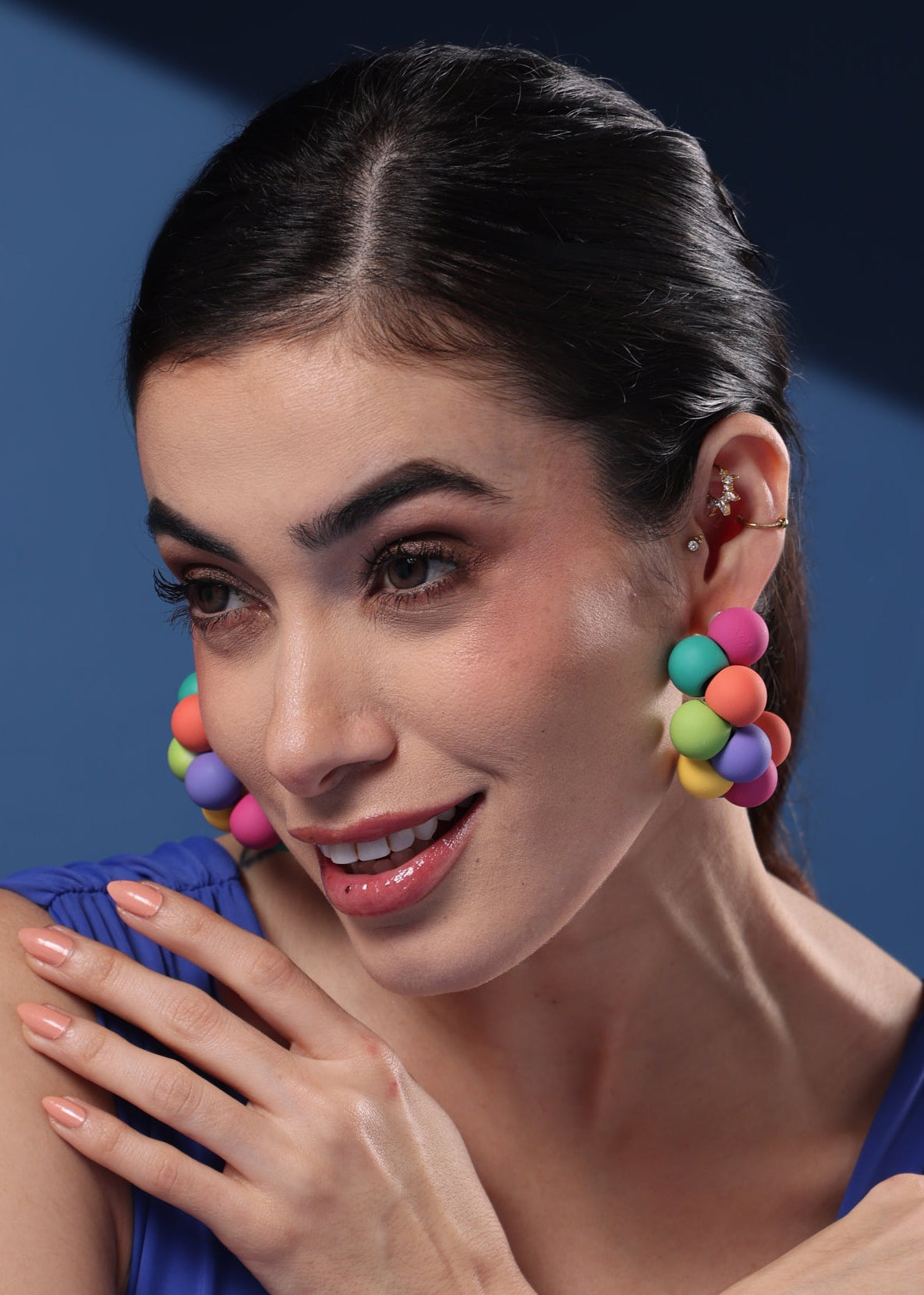 BUBBLE SOFT MULTICOLOR EARRINGS