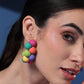 BUBBLE SOFT MULTICOLOR EARRINGS
