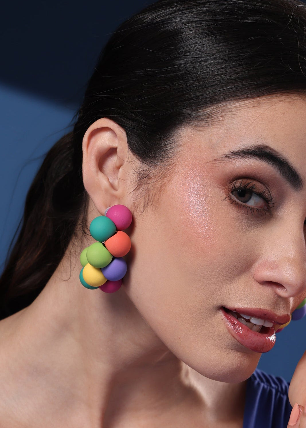 BUBBLE SOFT MULTICOLOR EARRINGS