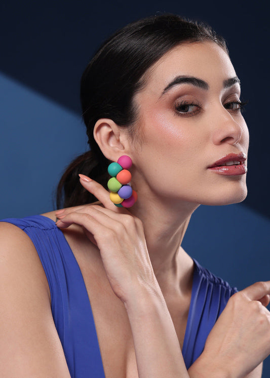 BUBBLE SOFT MULTICOLOR EARRINGS