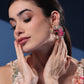 TE AMO ROSE STUDS