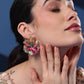 TE AMO ROSE STUDS